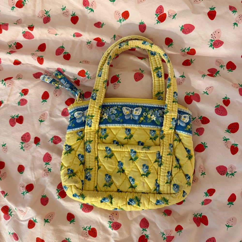 Vera Bradley Katherine Bitty Betsy Yellow